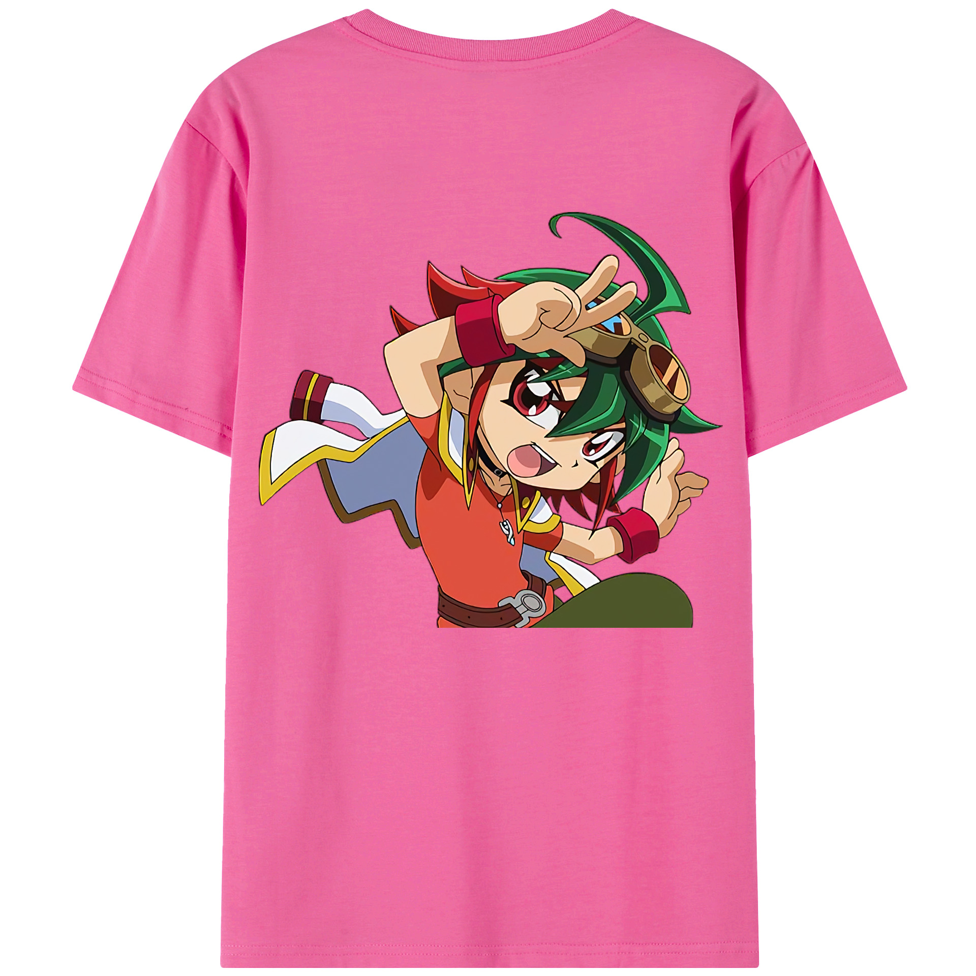 （画像用） 遊☆戯☆王 Yu-Gi-Oh! レディース半袖Tシャツ(バックプリント)